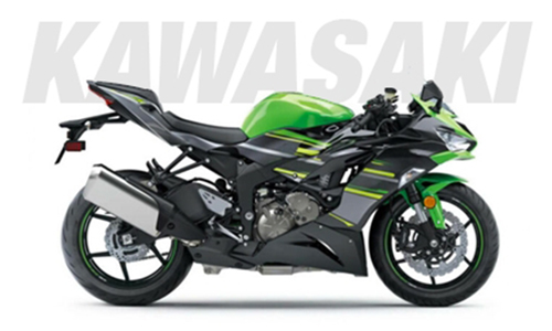 Kawasaki Carénage Moto