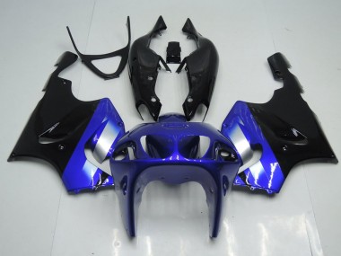 1996-2003 Bleu et Noir Kawasaki ZX7R Carénage Moto