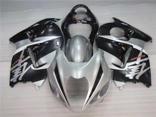 1996-2007 Argent Noir Suzuki GSXR 1300 Hayabusa Carénage Moto