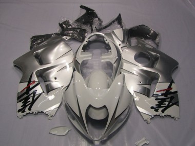 1996-2007 Blanc Suzuki GSXR 1300 Hayabusa Carénages Moto