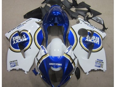 1996-2007 Bleu Motul Blanc Lucky Strike Suzuki GSXR 1300 Hayabusa Carénage Moto