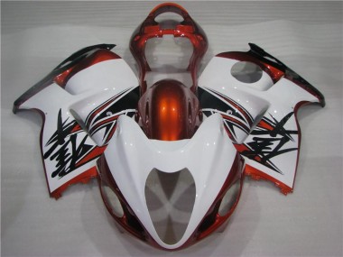 1996-2007 Orange Blanc Noir Suzuki GSXR 1300 Hayabusa Carénage Moto