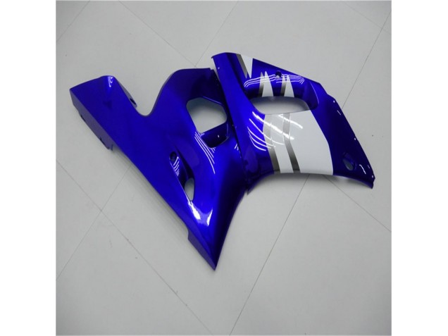 1998-2002 Bleu Blanc Yamaha YZF R6 Carénage Moto