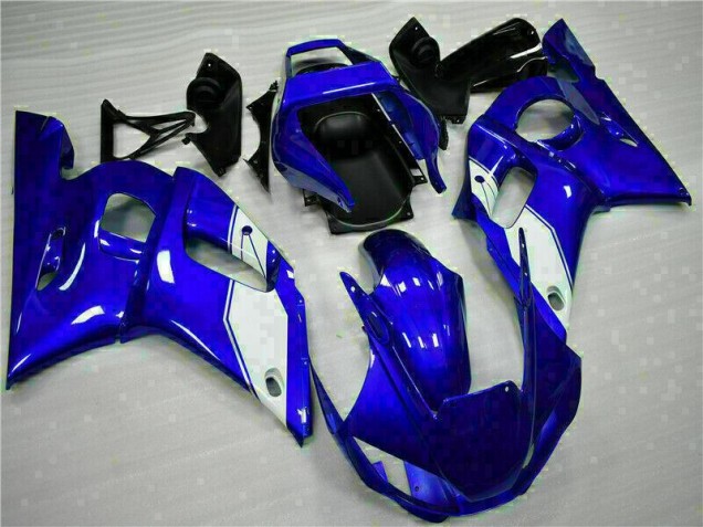 1998-2002 Bleu Yamaha YZF R6 Kit Carénages Motos Complet