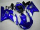 1998-2002 Bleu Yamaha YZF R6 Kit Carénages Motos Complet