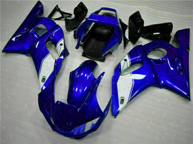 1998-2002 Bleu Yamaha YZF R6 Kit Carénages Motos Complet