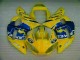 1998-2002 Jaune Bleu Yamaha YZF R6 Carrosserie Moto