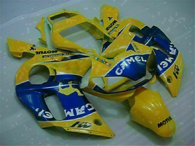 1998-2002 Jaune Yamaha YZF R6 Carénage Moto