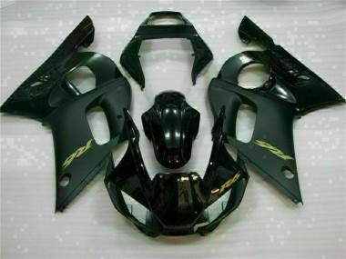 1998-2002 Noir Yamaha YZF R6 Kit Carénages Motos Complet