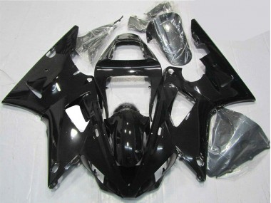 2000-2001 Noir Brillant Yamaha YZF R1 Carénage Moto