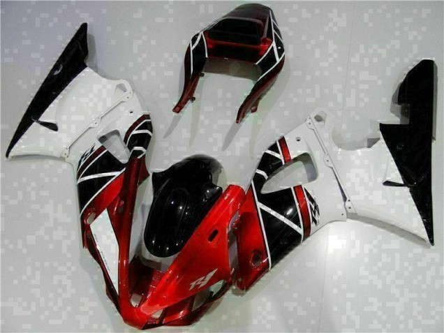 2000-2001 Rouge Yamaha YZF R1 Kit Carénages Motos & Plastique