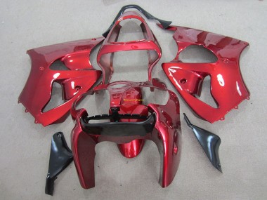 2000-2002 Rouge Kawasaki ZX6R Carénage Moto