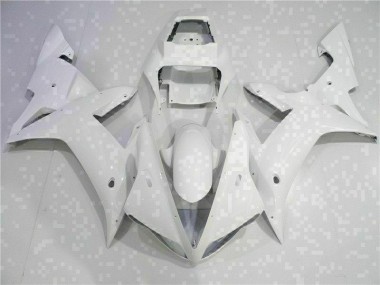 2002-2003 Blanc Yamaha YZF R1 Carénages Moto