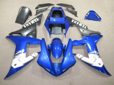 2002-2003 Bleu Blanc Yamaha YZF R1 Carénages Moto