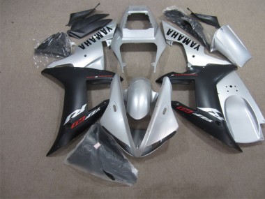 2002-2003 Noir Argent Yamaha YZF R1 Carénage Moto