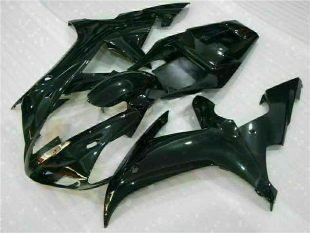 2002-2003 Noir Yamaha YZF R1 Kit Carénages Motos & Plastique