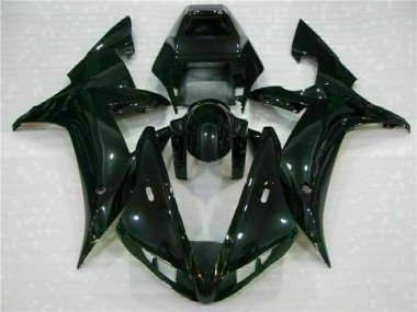 2002-2003 Noir Yamaha YZF R1 Kit Carénages Motos & Plastique