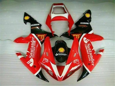 2002-2003 Rouge Yamaha YZF R1 Carrosserie Moto