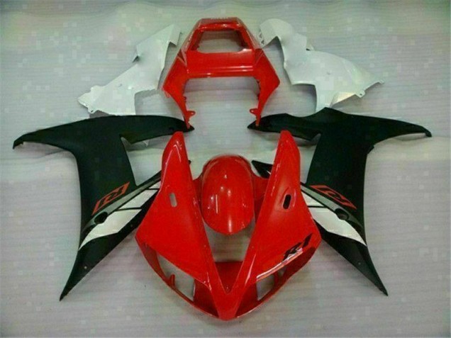 2002-2003 Rouge Yamaha YZF R1 Kit Carénages Motos