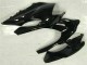 2003-2005 Noir Brillant Kawasaki ZX10R Carénage Moto