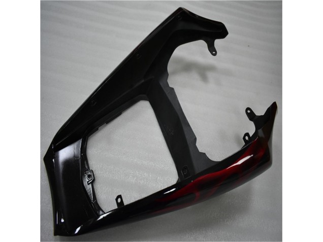 2003-2005 Noir Rouge Flamme Yamaha YZF R6 Carénage Moto