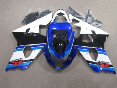 2004-2005 Bleu Blanc Suzuki GSXR 600 Carénage Moto