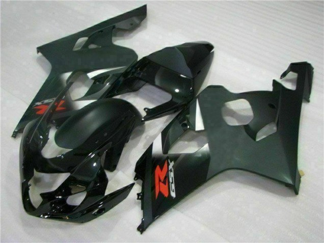 2004-2005 Noir Suzuki GSXR 600/750 Carénage Moto