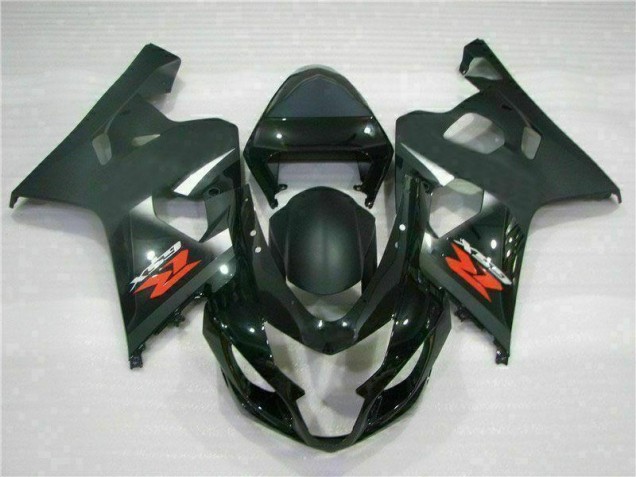 2004-2005 Noir Suzuki GSXR 600/750 Carénage Moto