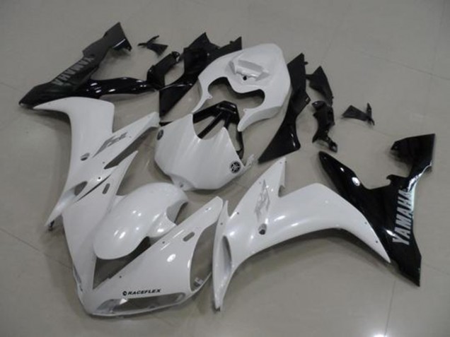 2004-2006 Blanc Noir Yamaha YZF R1 Carénages Moto