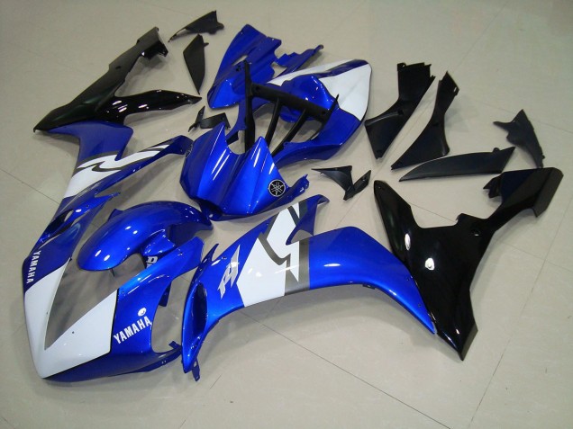 2004-2006 Bleu Noir Blanc Yamaha YZF R1 Carénage Moto