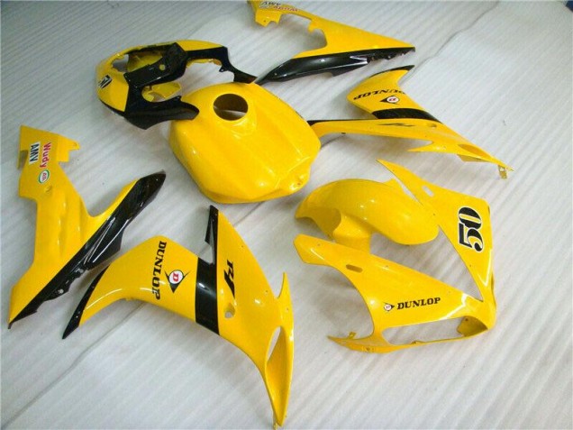 2004-2006 Jaune Yamaha YZF R1 Carénage Moto