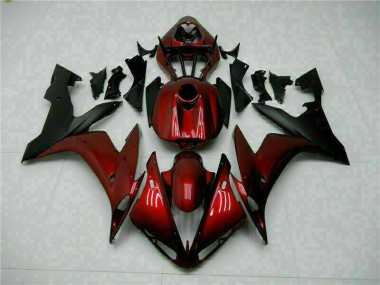 2004-2006 Rouge Noir Yamaha YZF R1 Carénage Moto