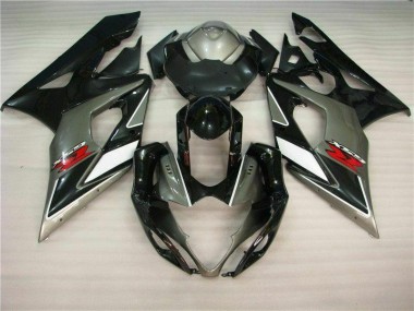 2005-2006 Gris Noir Suzuki GSXR 1000 Carénages Moto