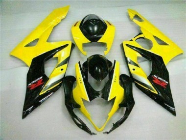 2005-2006 Jaune Noir Suzuki GSXR 1000 Carénage Moto