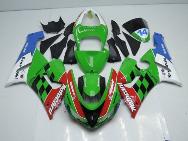 2005-2006 Motocard Kawasaki ZX6R Carénage Moto