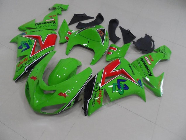 2005-2006 Neos Banca Kawasaki ZX6R Carénage Moto