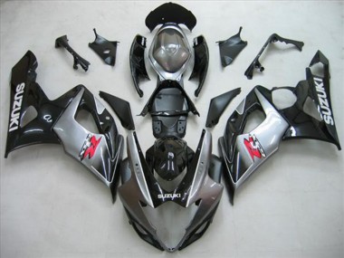 2005-2006 Noir Argent Gris Suzuki GSXR 1000 Carénage Moto