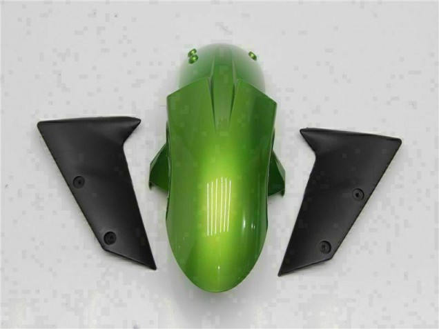 2005-2006 Vert Kawasaki ZX6R Kit Carénages Motos & Plastique