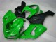 2005-2006 Vert Noir Mat Kawasaki ZX6R Carénage Moto