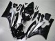 2006-2007 Argent Noir Yamaha YZF R6 Kit Carénages Motos Complet