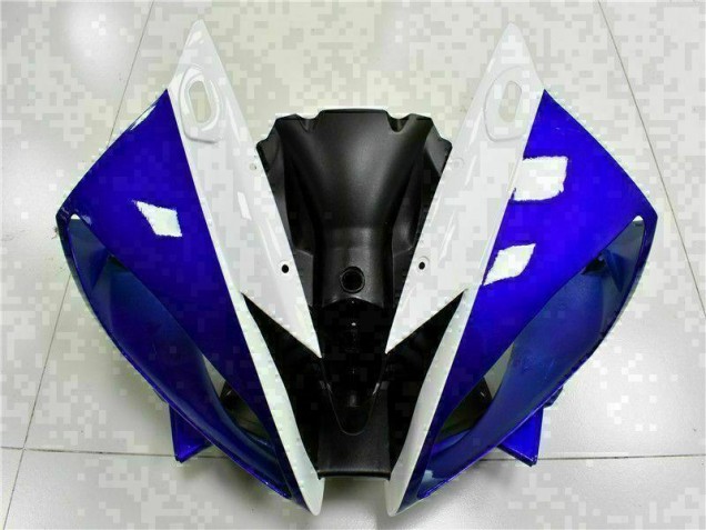 2006-2007 Blanc Bleu Yamaha YZF R6 Carénage Moto