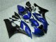 2006-2007 Bleu Noir Yamaha YZF R6 Kit Carénages Motos & Plastique