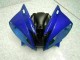 2006-2007 Bleu Noir Yamaha YZF R6 Kit Carénages Motos & Plastique