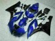 2006-2007 Bleu Noir Yamaha YZF R6 Kit Carénages Motos & Plastique