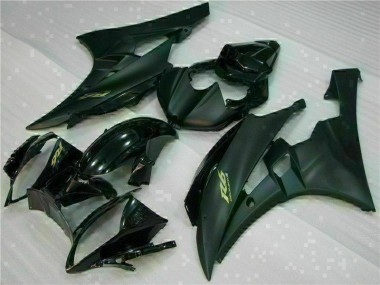 2006-2007 Noir Mat Yamaha YZF R6 Carénage Moto