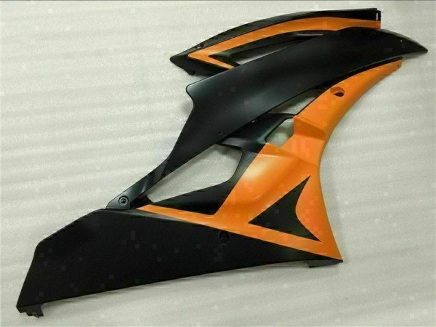 2006-2007 Noir Orange Yamaha YZF R6 Carénage Moto