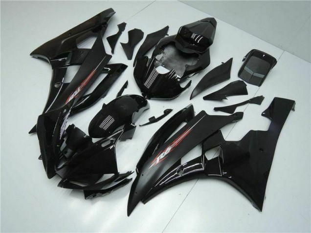 2006-2007 Noir Yamaha YZF R6 Carénages Moto & Carrosserie