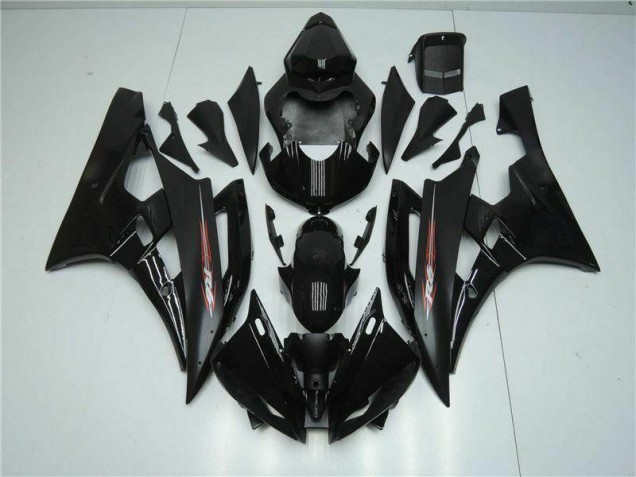 2006-2007 Noir Yamaha YZF R6 Carénages Moto & Carrosserie