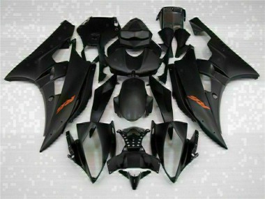 2006-2007 Noir Yamaha YZF R6 Carénages Moto de Rechange