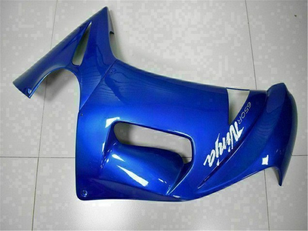 2006-2008 Bleu Kawasaki EX650 Carénage Moto